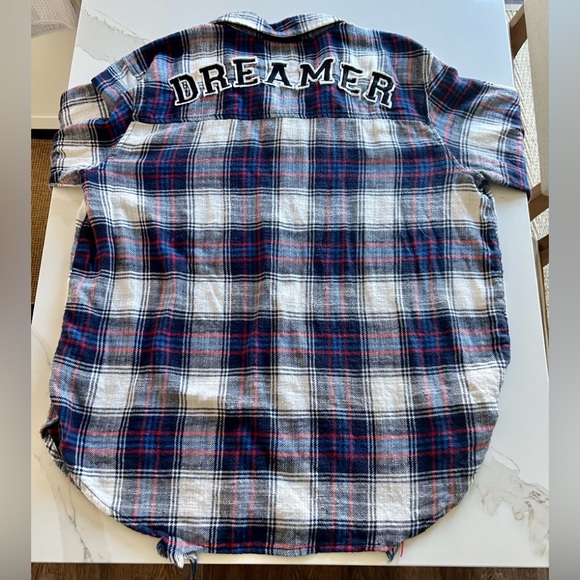 Distressed Flannel Shirt - Picture 2 of 4